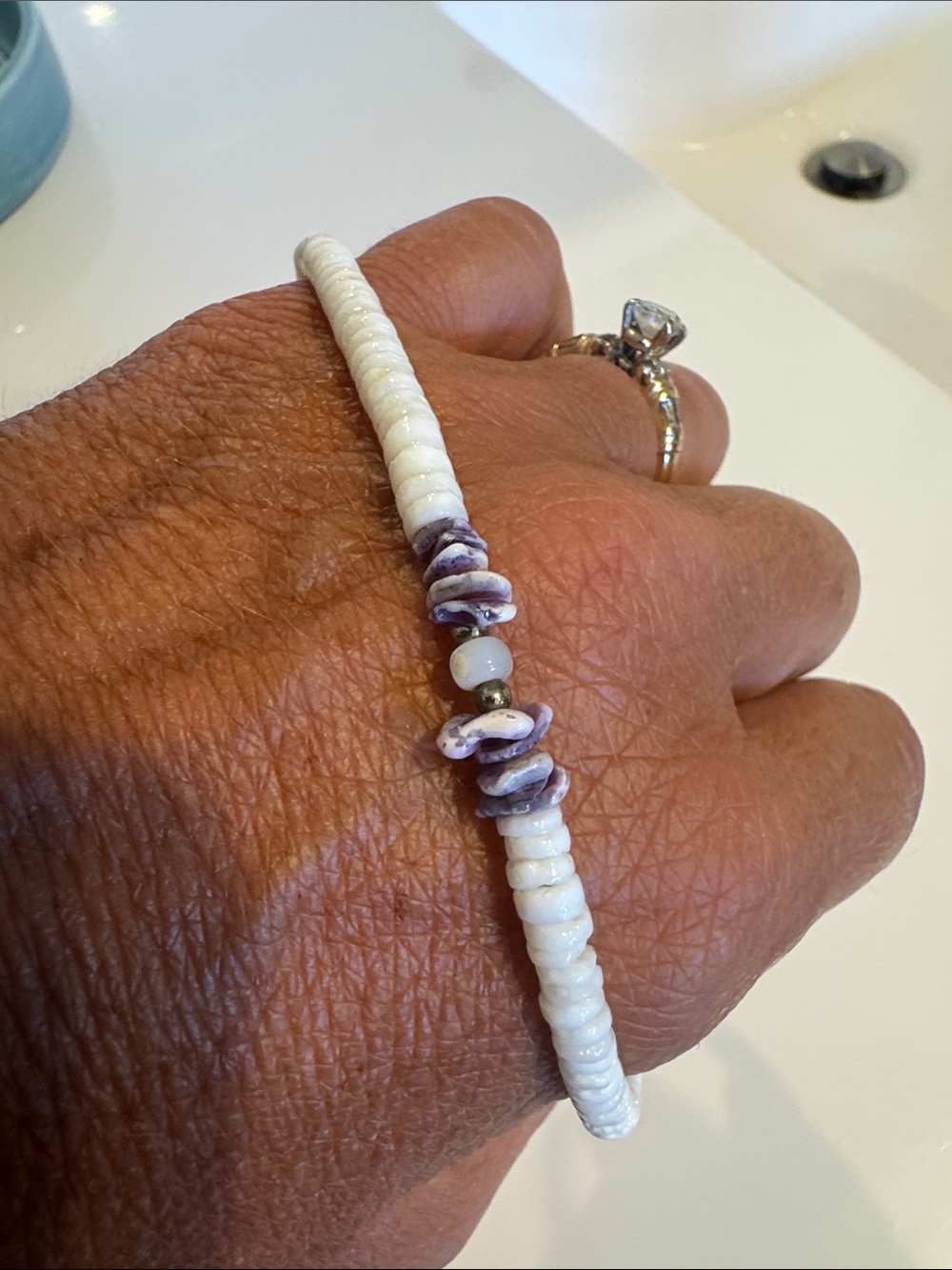 BEACHY SHELL ANKLET